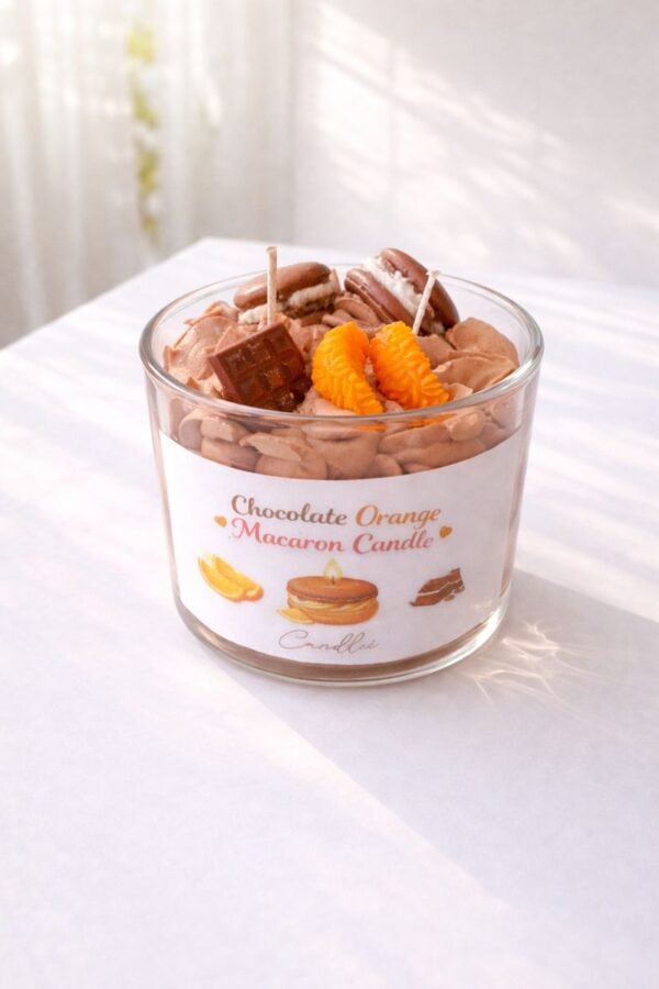 Chocolate Orange Macaron