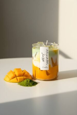 Mango Matcha Iced Latte